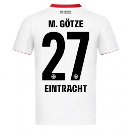 Eintracht Frankfurt Mario Gotze #27 Uit tenue 2025-26 Korte Mouw